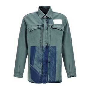 A-Cold-Wall* Men 'Bleached Overdyed' Shirt